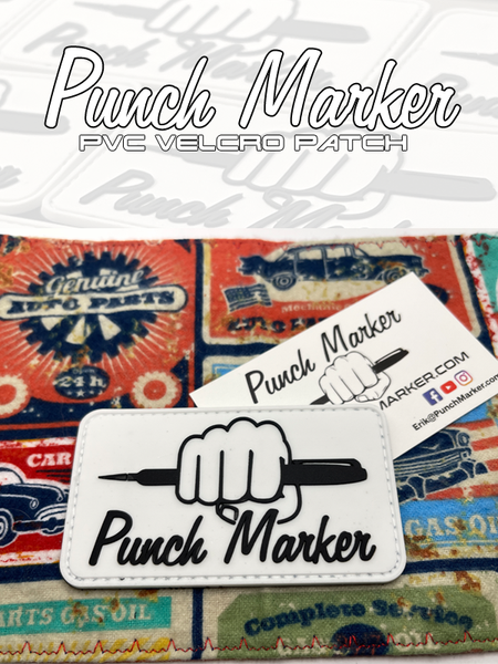Punch Marker PVC Patch