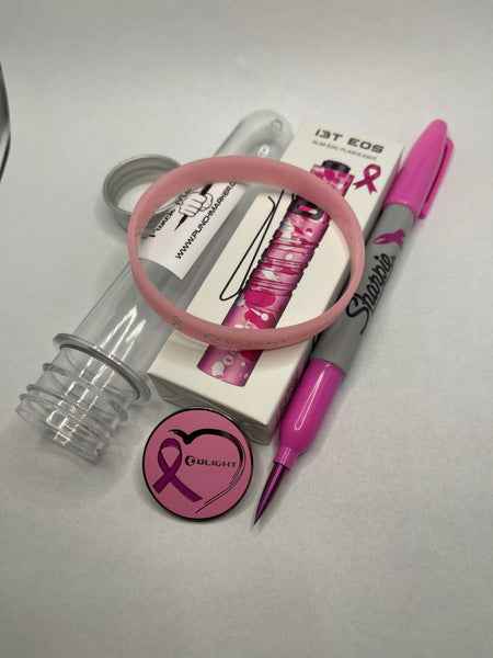 Olight i3T Pink Breast Cancer Awareness Bundle